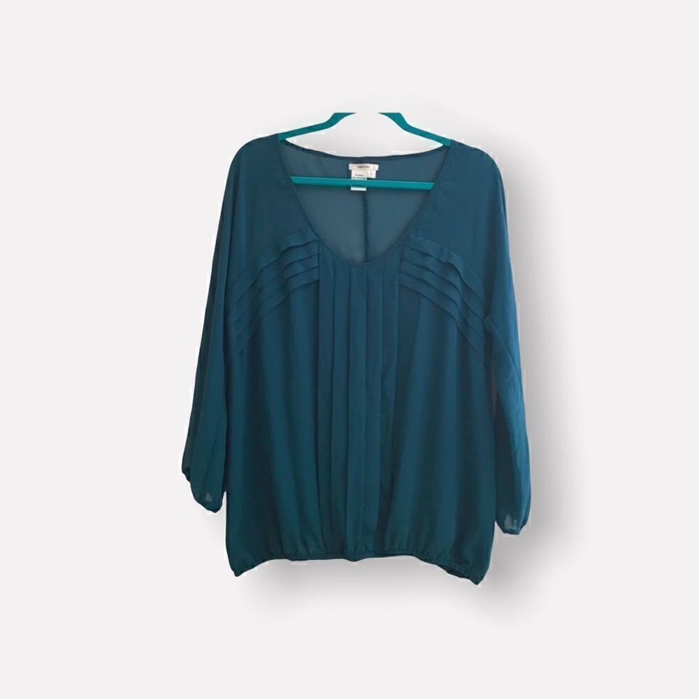 Sophie Max  Long Sleeve Blouse Size Medium